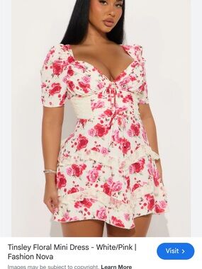 Fashion Nova Tinsley Floral Mini Dress
New with tags!